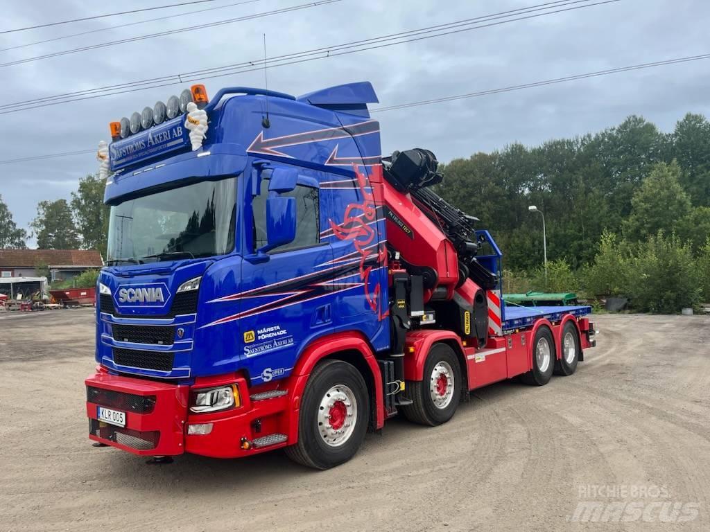 Scania R 560 Φορτηγά με Γερανό