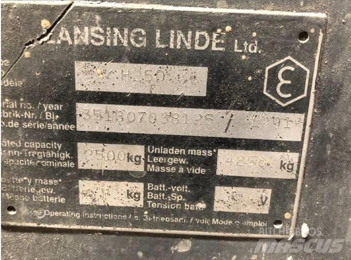 Linde H25D Πετρελαιοκίνητα Κλαρκ