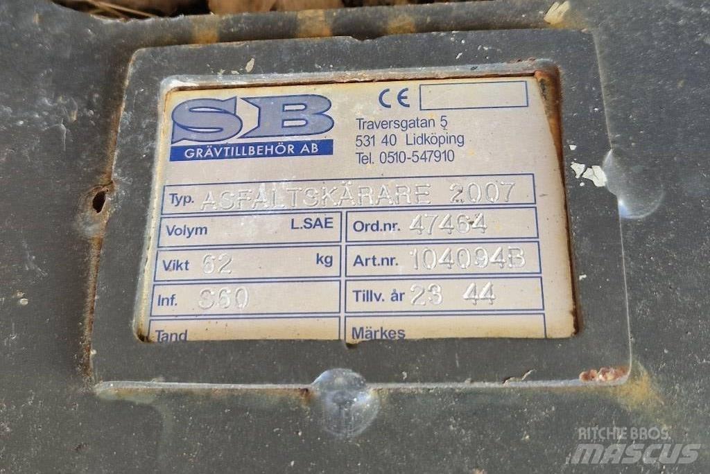 SB Asfaltskärare S60 Κόπτες