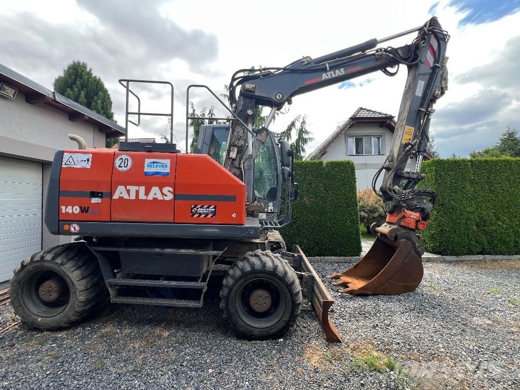 Atlas 140 W Εκσκαφείς με τροχούς - λάστιχα