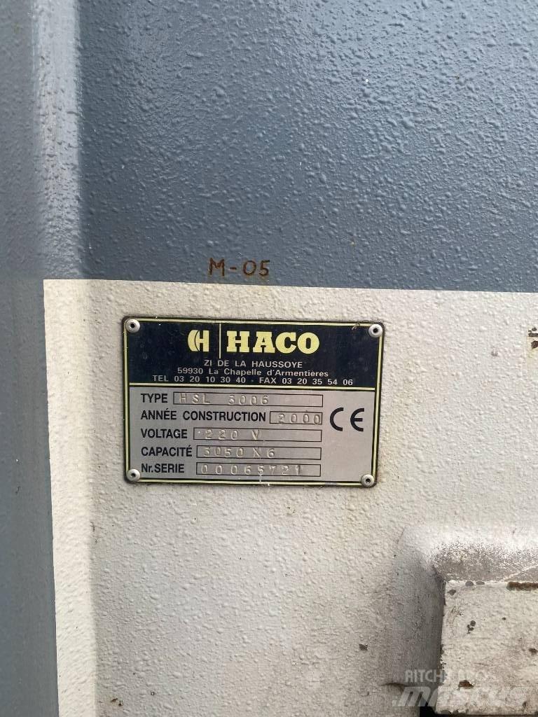  guillotine haco 3006 Μηχανές συγκόλλησης