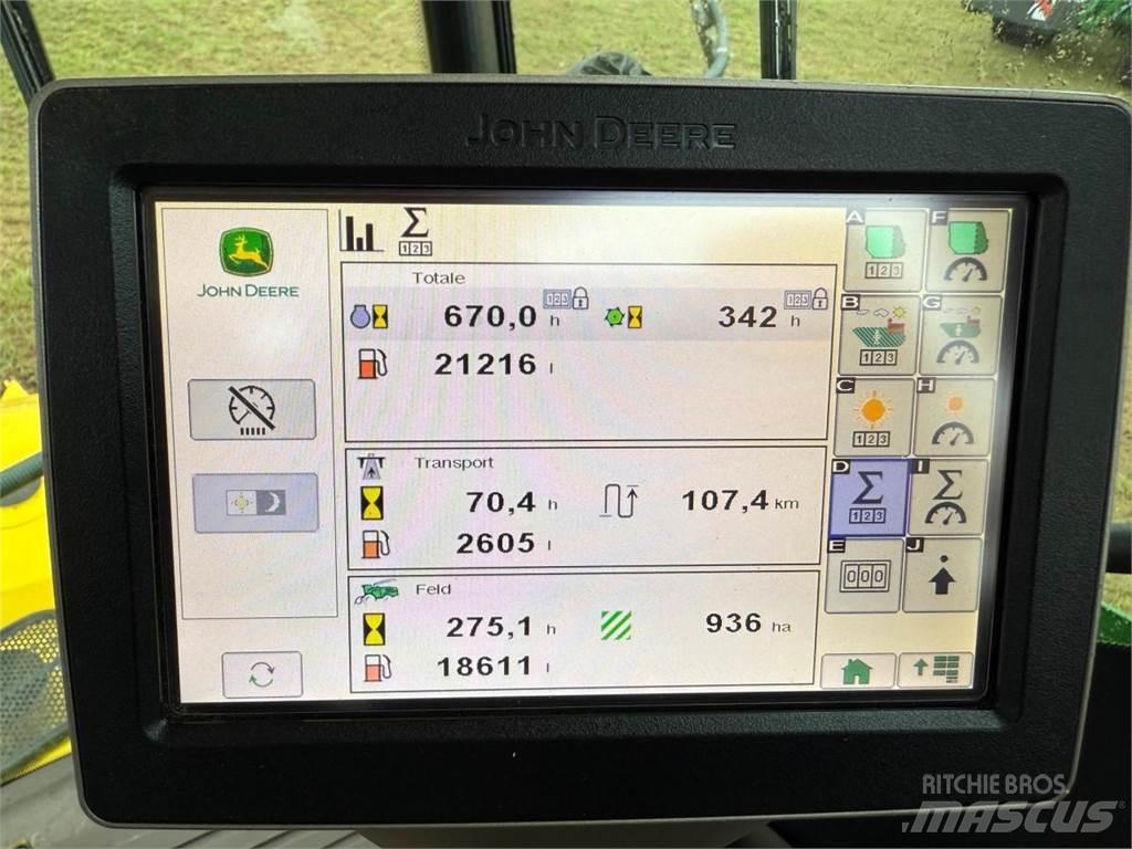 John Deere 9600i Μηχανές χορτονομής