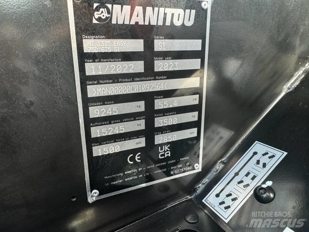 Manitou MT 1335 Τηλεσκοπικοί ανυψωτές