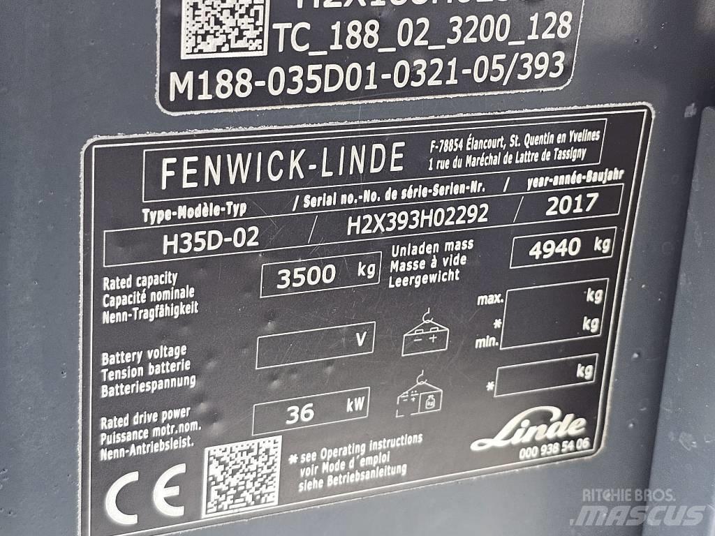Linde H35D-02 Πετρελαιοκίνητα Κλαρκ