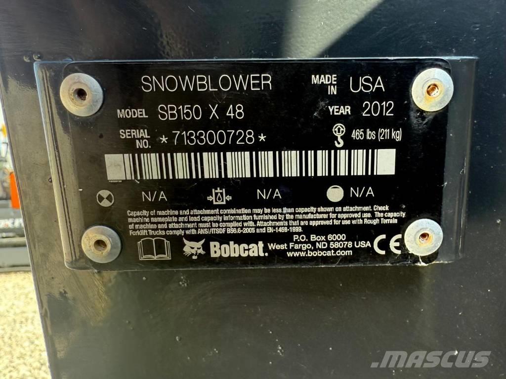 Bobcat SB 150 Εκτοξευτές χιονιού
