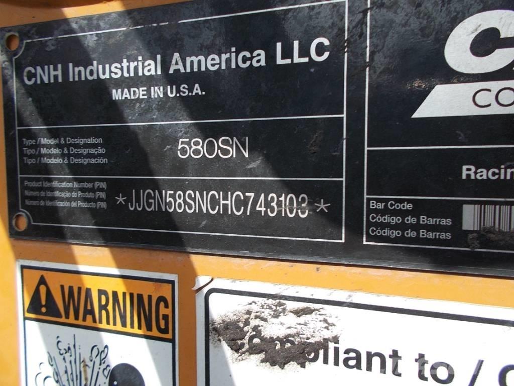 CASE 580 SN Εκσκαφείς Φορτωτές τύπου JCB
