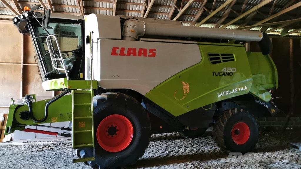 CLAAS Tucano 420 Θεριζοαλωνιστικές μηχανές