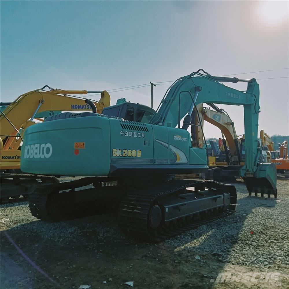 Kobelco SK260D Εκσκαφείς με ερπύστριες