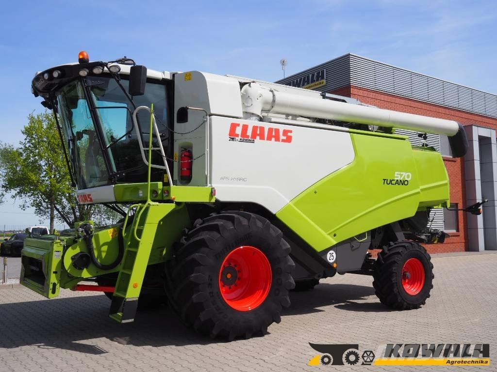 CLAAS Tucano 570 Θεριζοαλωνιστικές μηχανές