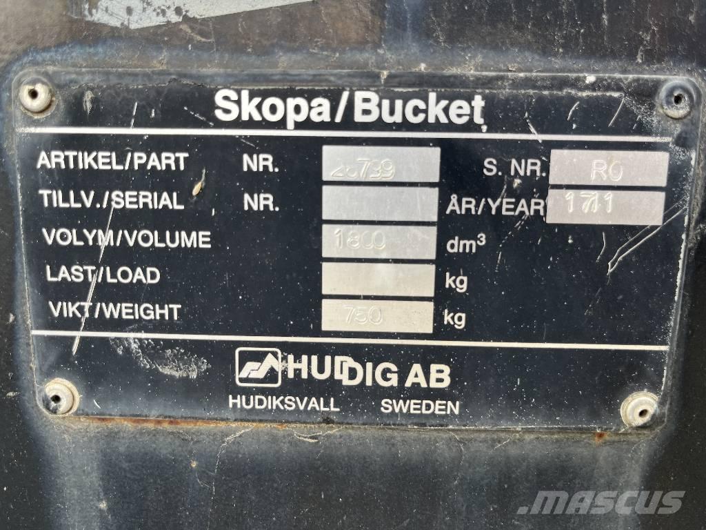 Huddig 1260D Εκσκαφείς Φορτωτές τύπου JCB