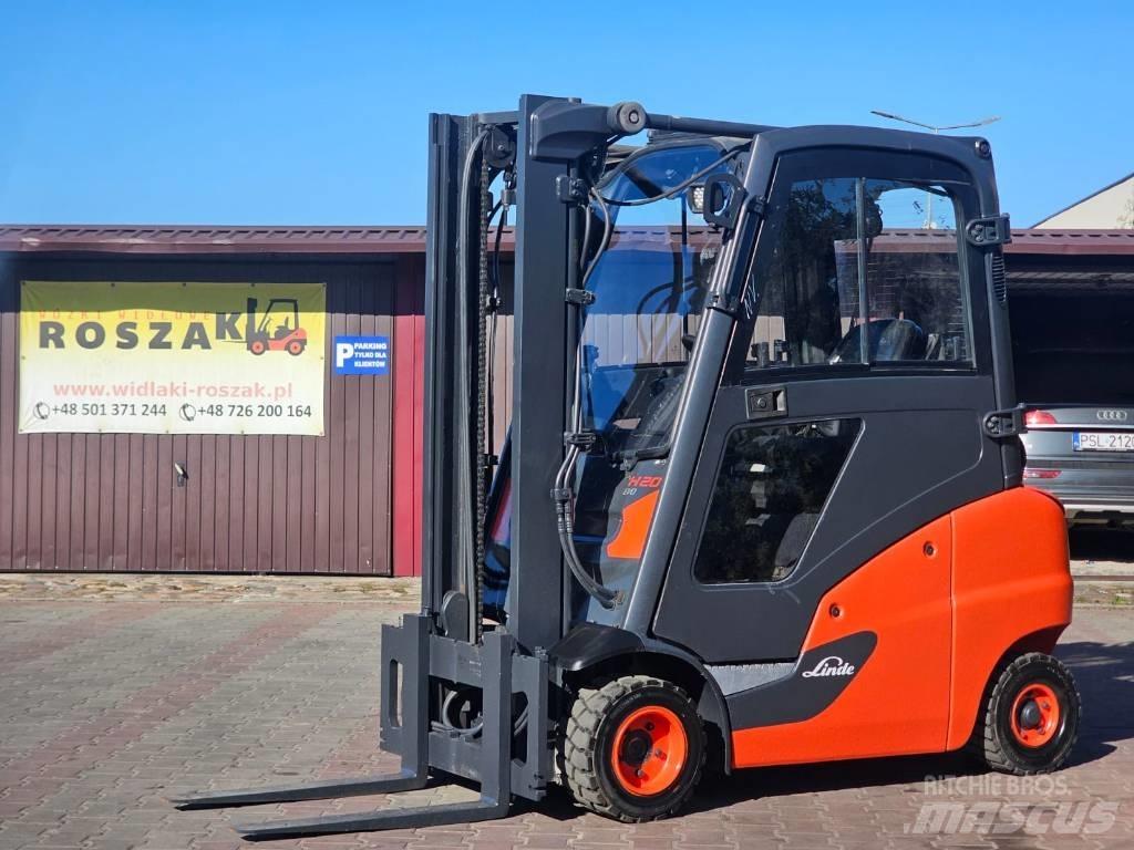 Linde H20T-01 Περονοφόρα ανυψωτικά κλαρκ με φυσικό αέριο LPG