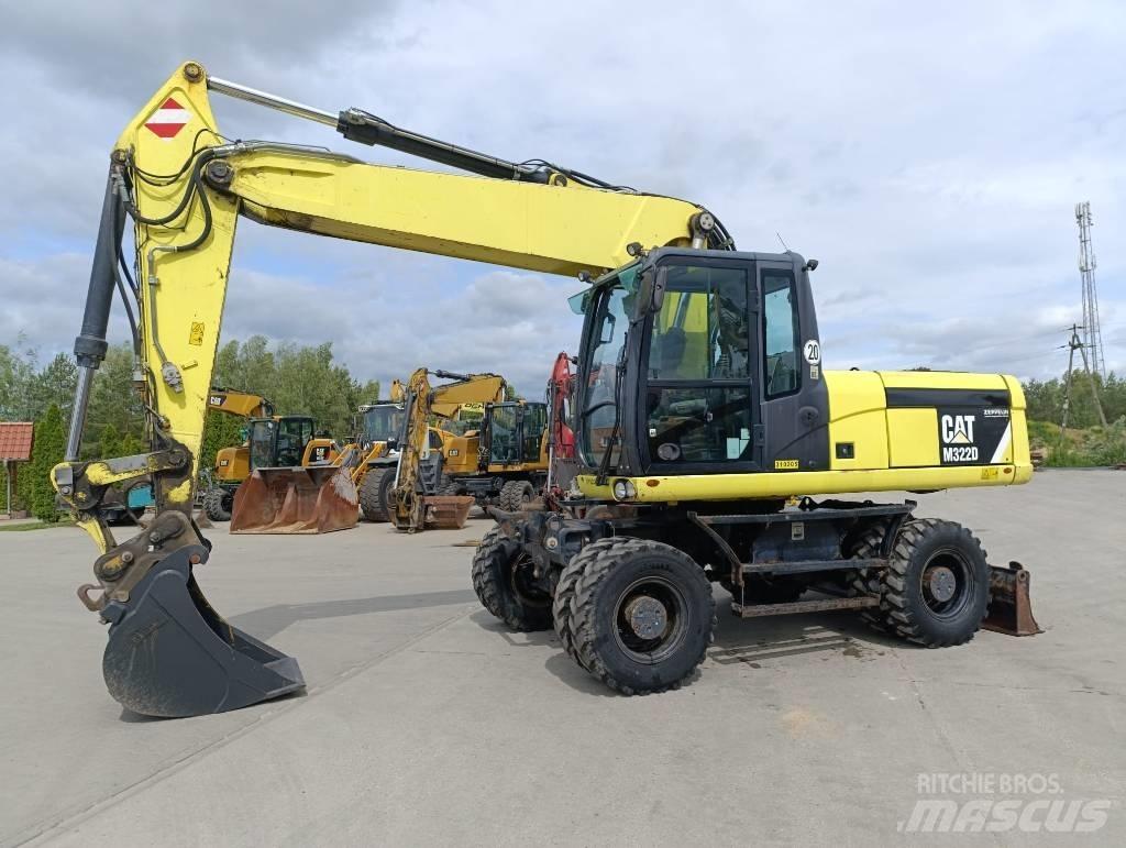 CAT M 322 D Εκσκαφείς με τροχούς - λάστιχα