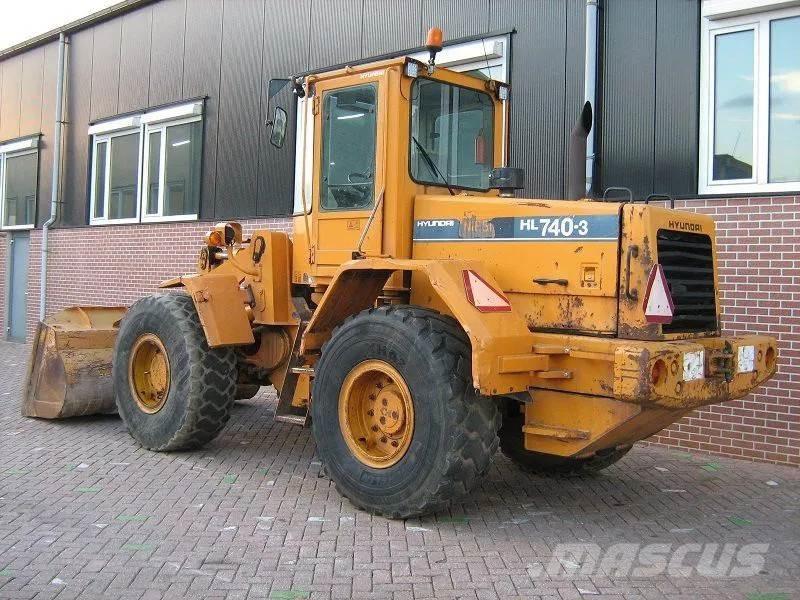 Hyundai HL740-3 Φορτωτές με λάστιχα (Τροχοφόροι)