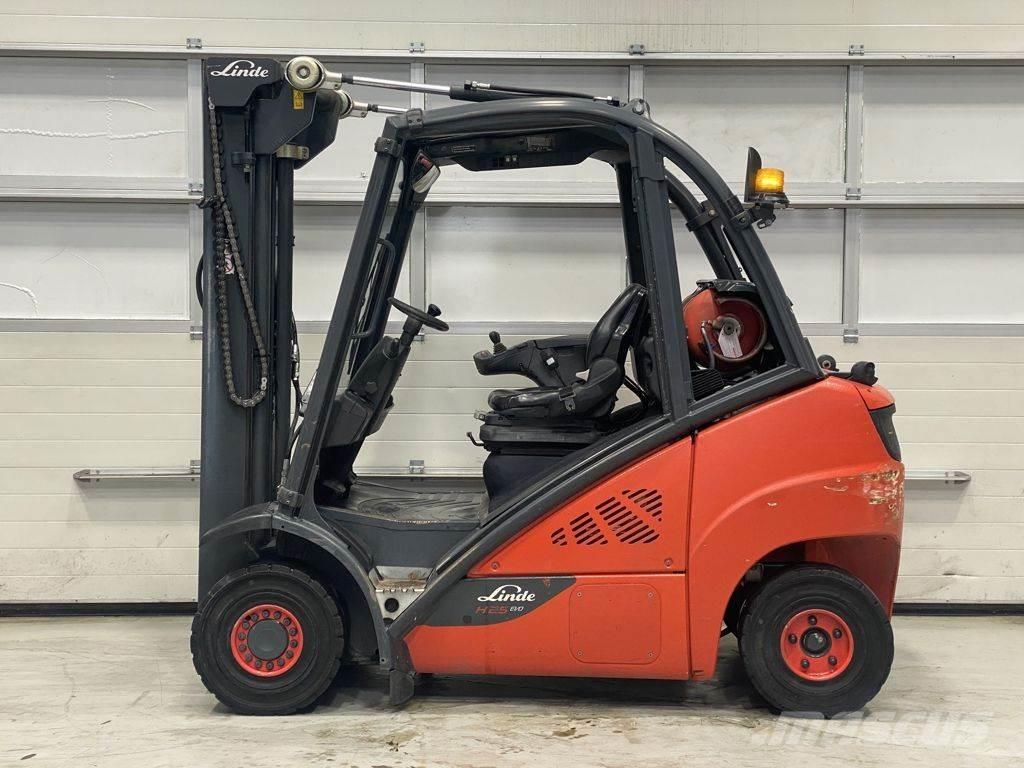 Linde H25T-02 Περονοφόρα ανυψωτικά κλαρκ με φυσικό αέριο LPG