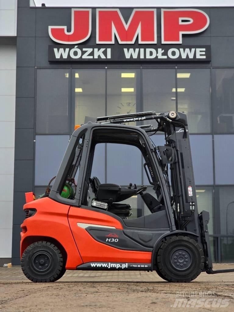 Linde H30T-01 Περονοφόρα ανυψωτικά κλαρκ με φυσικό αέριο LPG