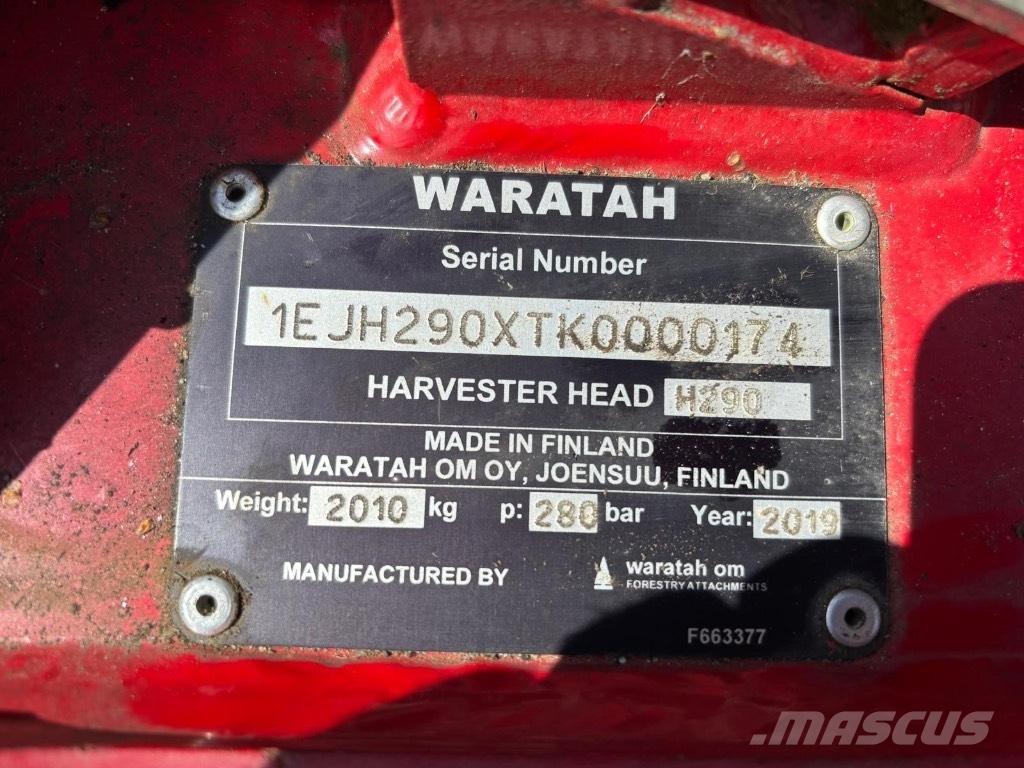 Waratah H290 Θεριζοαλωνιστικές μηχανές