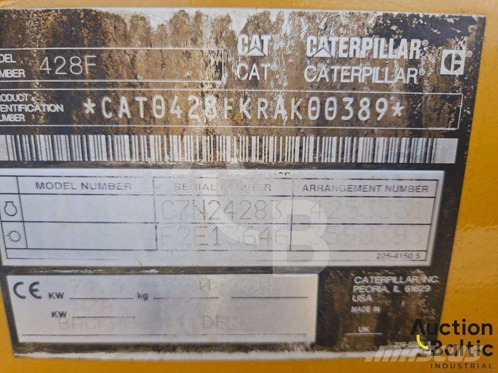 CAT 428 F Εκσκαφείς Φορτωτές τύπου JCB