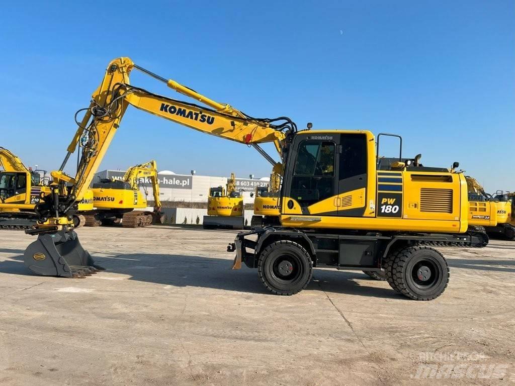 Komatsu PW 180-11 Εκσκαφείς με τροχούς - λάστιχα