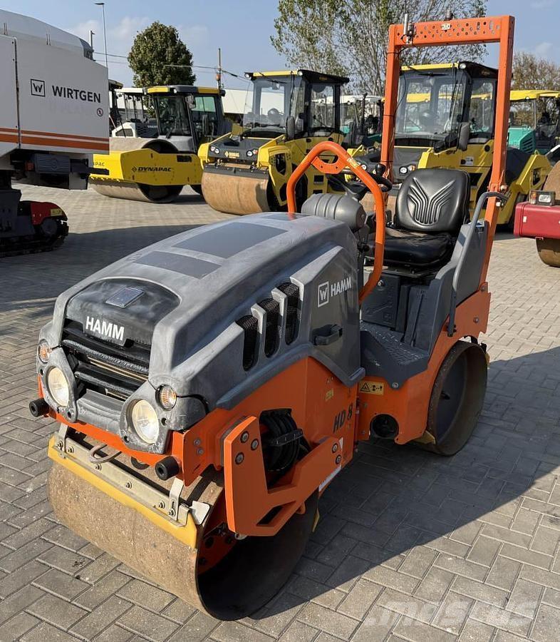 Hamm HD 8 VV Οδοστρωτήρες διπλού κυλίνδρου