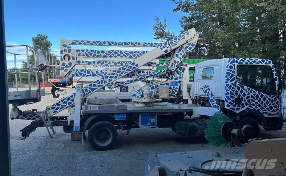 CTE Z 19 Εναέριες πλατφόρμες τοποθετημένες σε φορτηγό