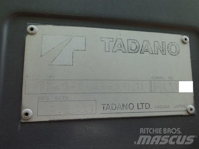 Tadano TR250M-6 Γερανοί ανώμαλου εδάφους