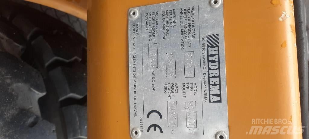 Hydrema M1600C2 Εκσκαφείς με τροχούς - λάστιχα