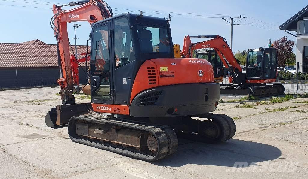 Kubota KX 080-4 Μίνι εκσκαφείς 7t - 12t