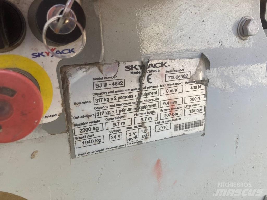 SkyJack SJ III 4632 Ανυψωτήρες ψαλιδωτής άρθρωσης