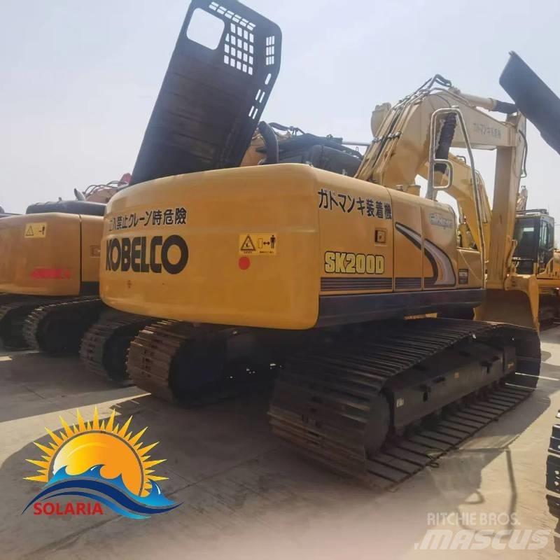 Kobelco SK 200 Εκσκαφείς με ερπύστριες
