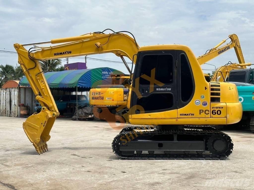 Komatsu PC 60 Εκσκαφείς με ερπύστριες
