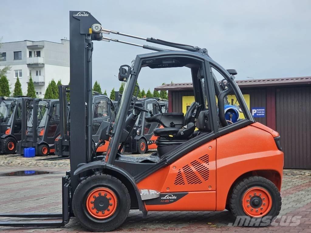 Linde H45T-02 Περονοφόρα ανυψωτικά κλαρκ με φυσικό αέριο LPG