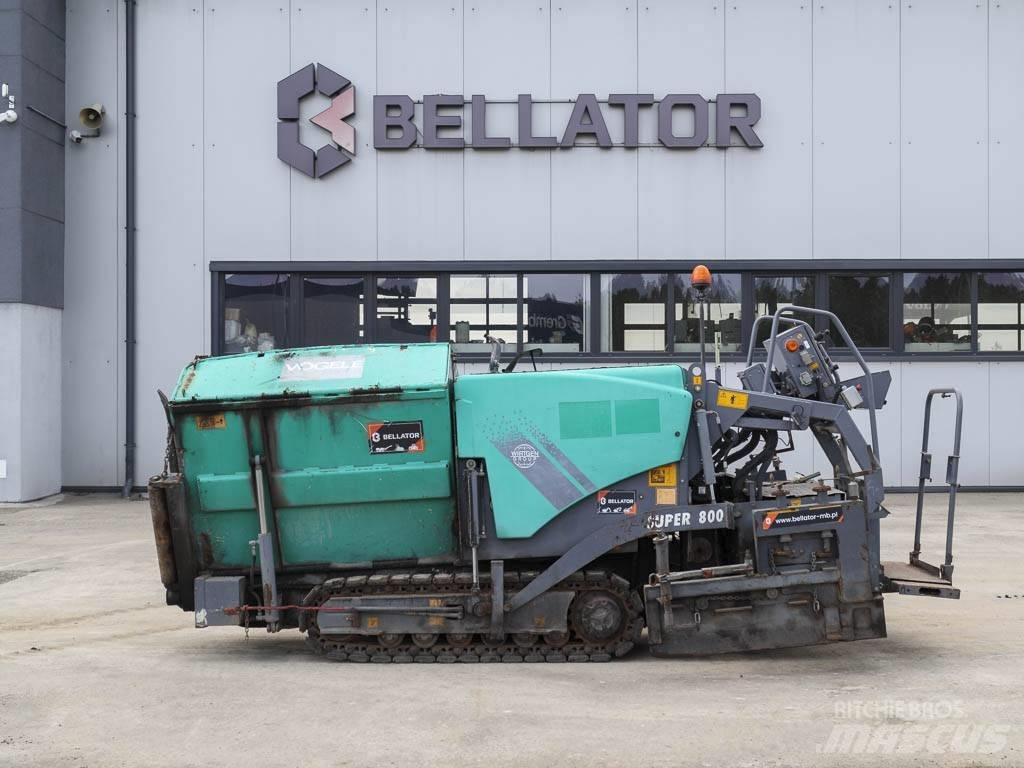Vögele Super 800 Επίστρωση ασφάλτου