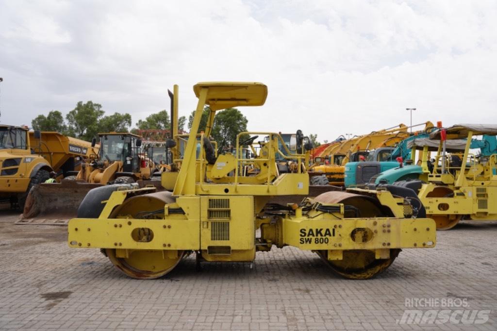Sakai SW 800 Οδοστρωτήρες διπλού κυλίνδρου