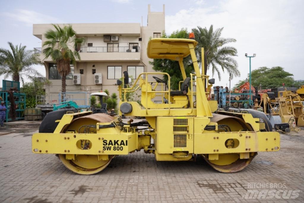 Sakai SW 800 Οδοστρωτήρες διπλού κυλίνδρου