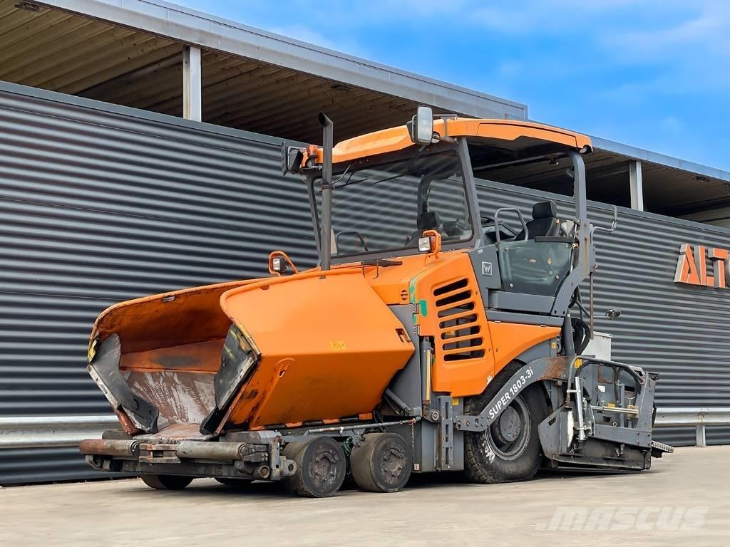 Vögele SUPER 1803-3I Επίστρωση ασφάλτου