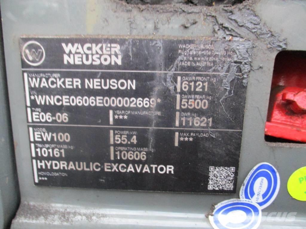Wacker Neuson EW 100 Εκσκαφείς με τροχούς - λάστιχα