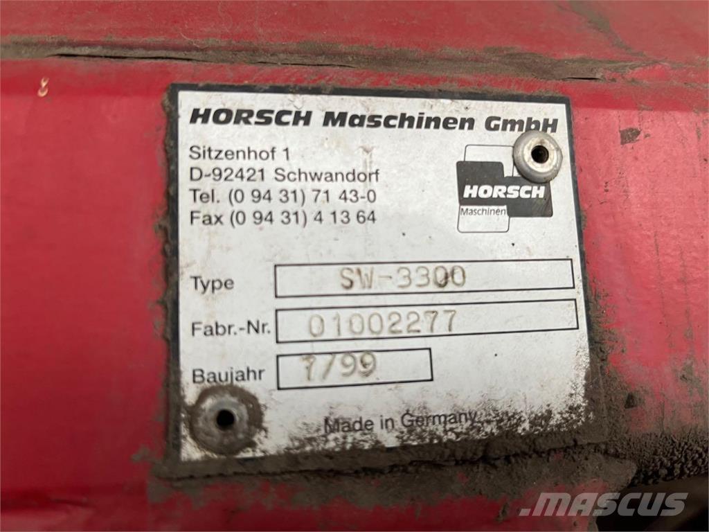Horsch SW-3300 Συνδυαστικοί σπορείς