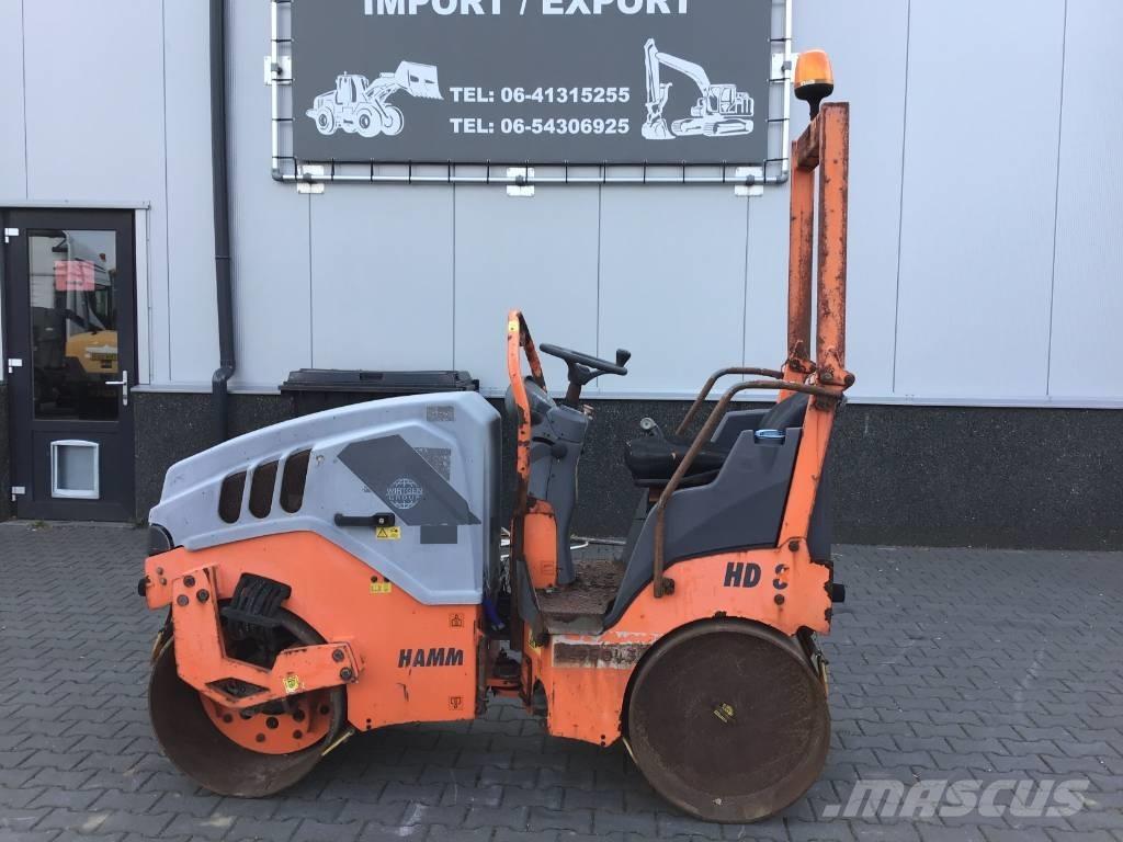 Hamm HD 8 VV Οδοστρωτήρες διπλού κυλίνδρου