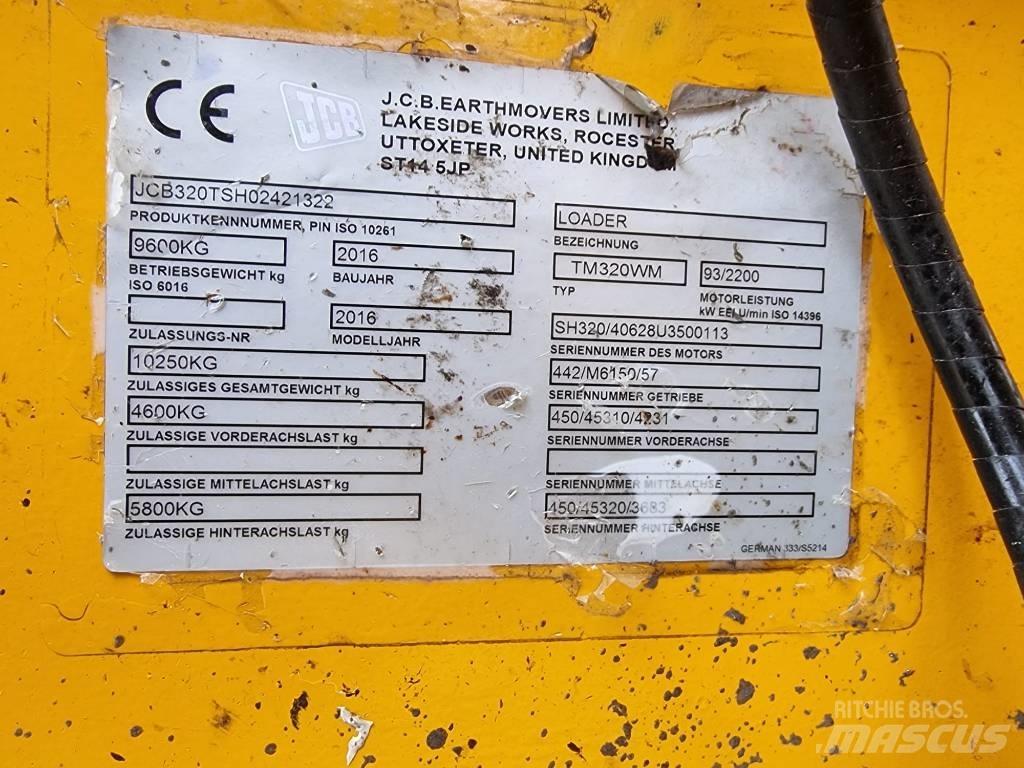 JCB TM 320 Φορτωτές με λάστιχα (Τροχοφόροι)