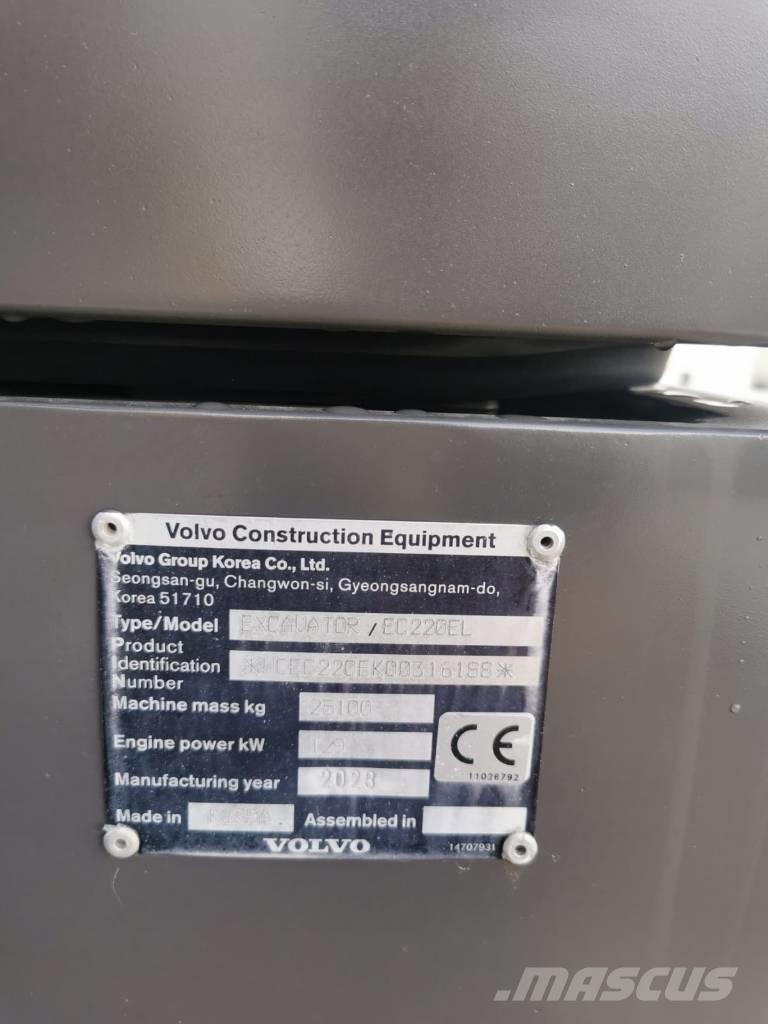 Volvo EC 220 E Εκσκαφείς με ερπύστριες
