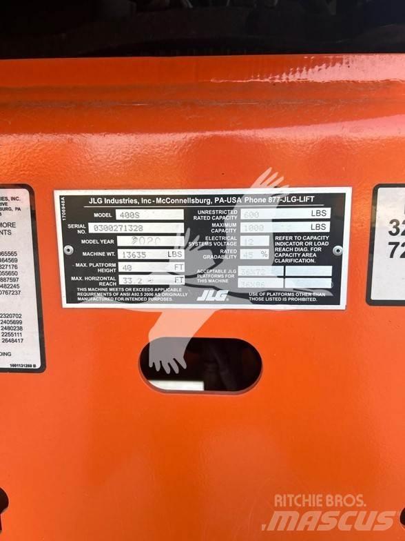 JLG 400S Ανυψωτήρες με τηλεσκοπικό βραχίονα