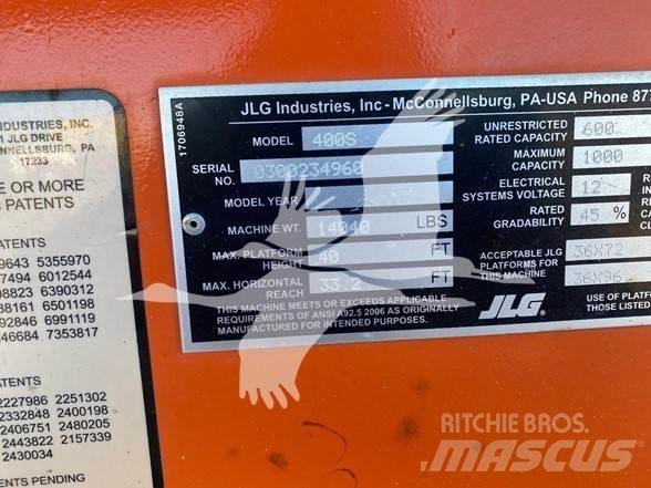 JLG 400S Ανυψωτήρες με τηλεσκοπικό βραχίονα
