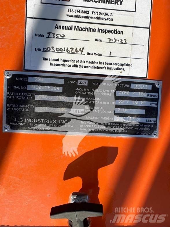 JLG T350 Εναέριες πλατφόρμες τοποθετημένες σε ρυμούλκα