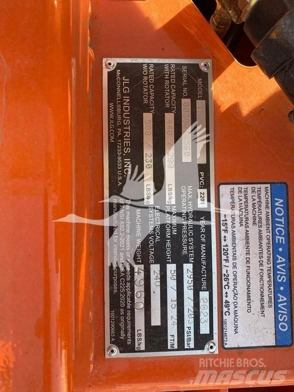 JLG T500J Εναέριες πλατφόρμες τοποθετημένες σε ρυμούλκα