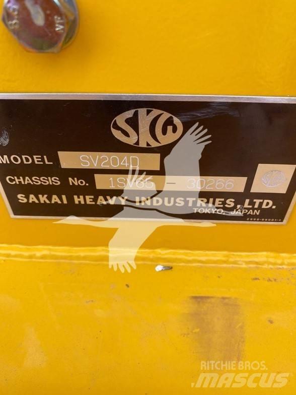 Sakai SV204D Οδοστρωτήρες μονού κυλίνδρου