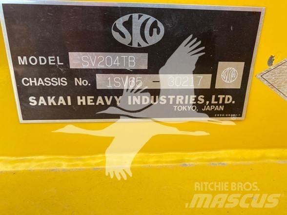 Sakai SV204TB Οδοστρωτήρες μονού κυλίνδρου