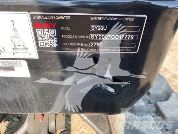 Sany SY26U Εκσκαφάκι (διαβολάκι) < 7t
