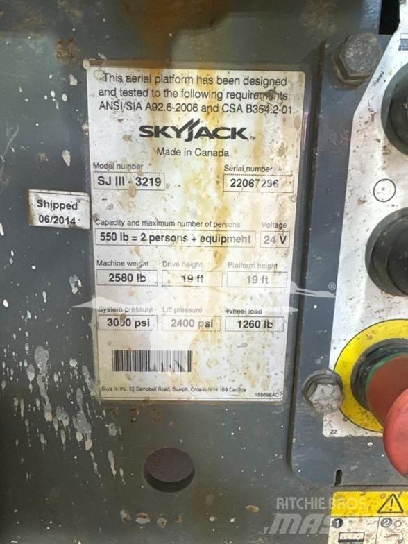 SkyJack SJ3219 Ανυψωτήρες ψαλιδωτής άρθρωσης
