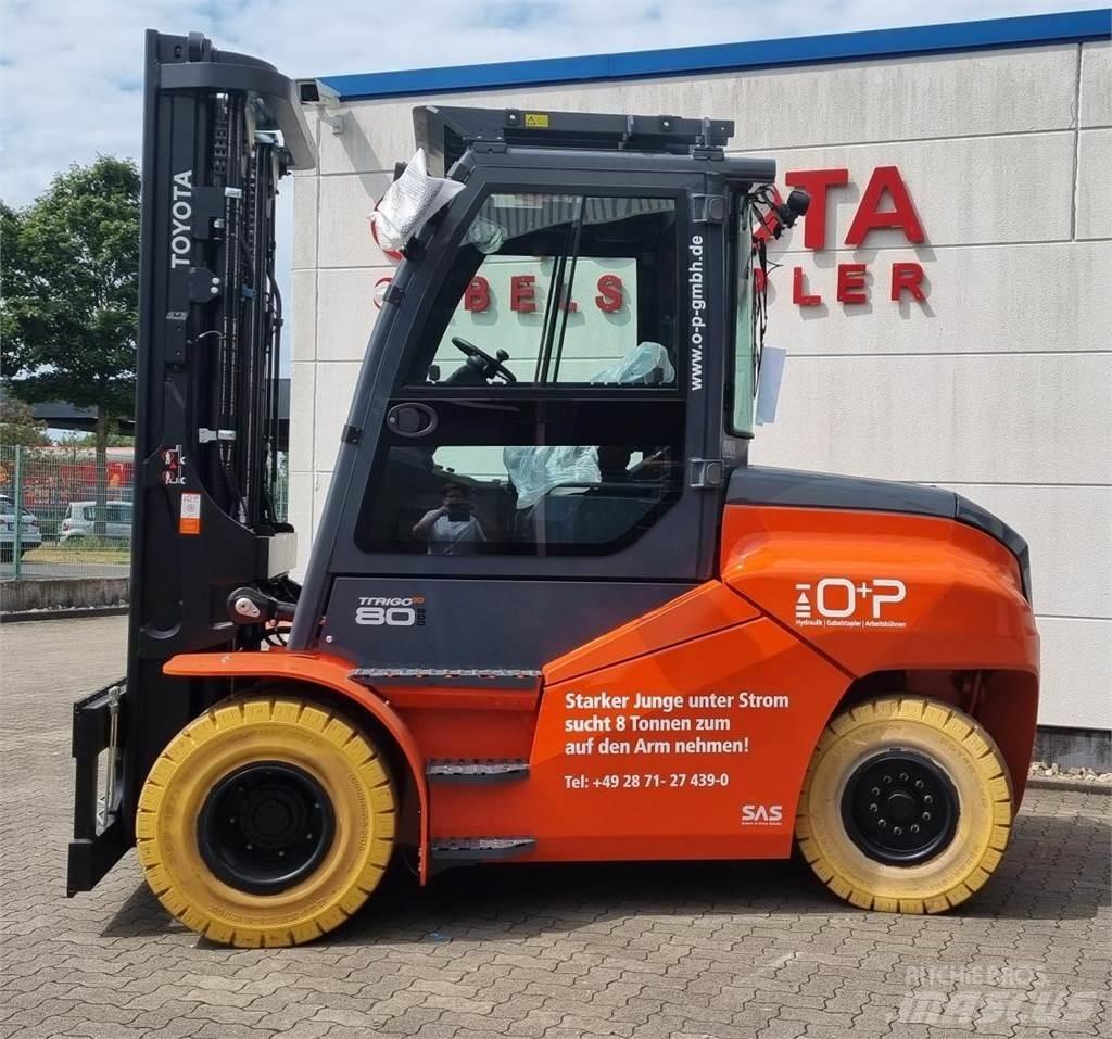 Toyota 9FBH80T Ηλεκτρικά περονοφόρα ανυψωτικά κλαρκ