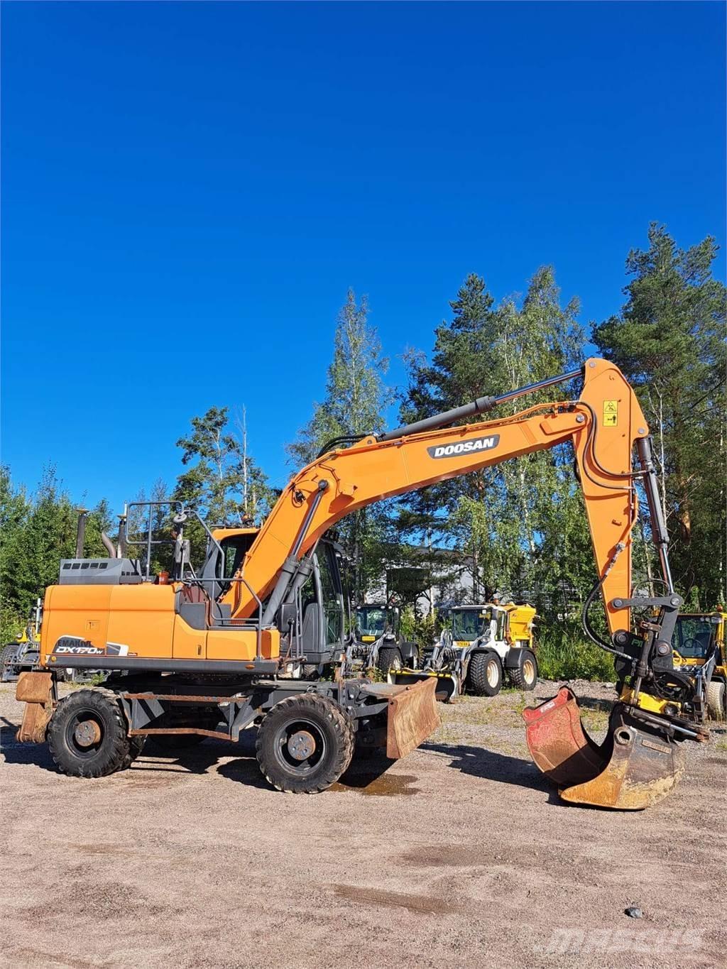 Doosan DX170W-5 Εκσκαφείς με τροχούς - λάστιχα